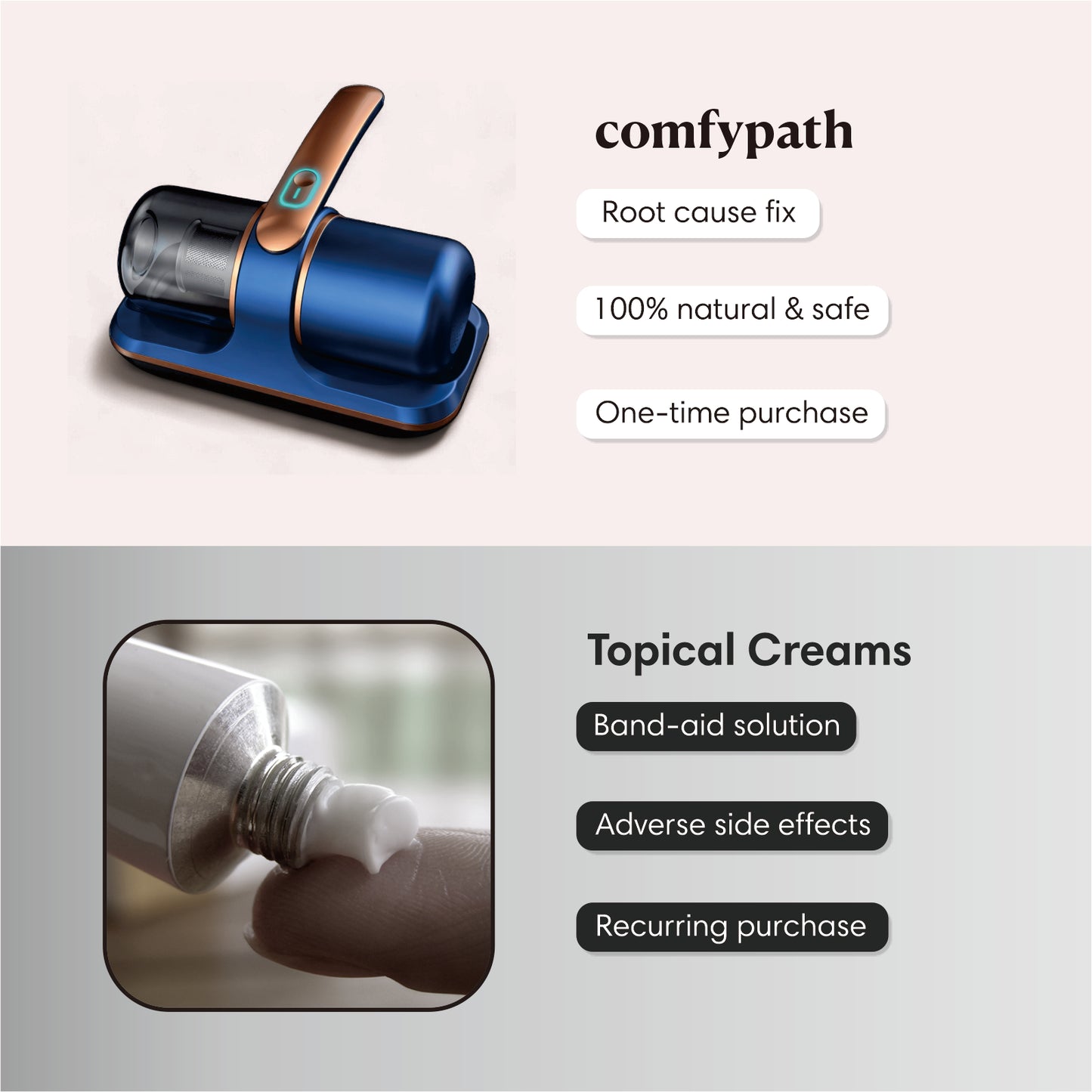 ComfyVac - UV Handheld Vacuum