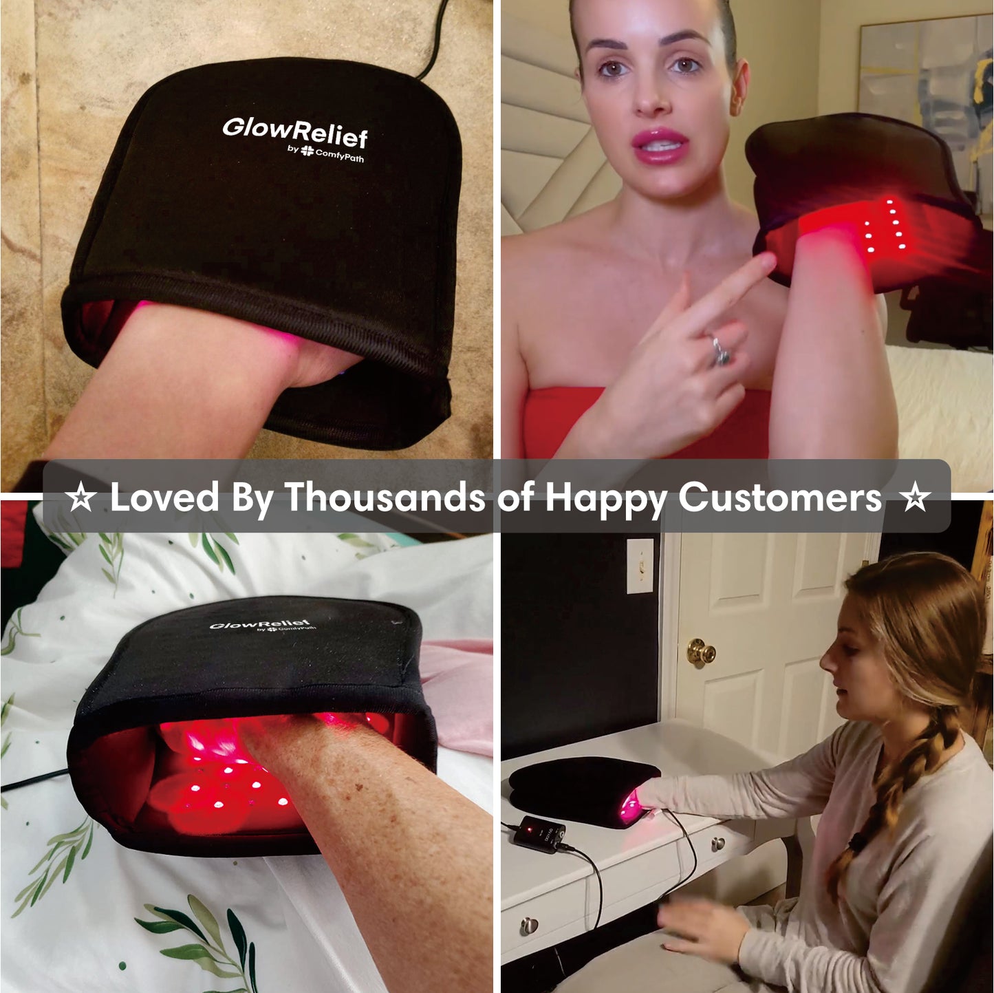 GlowRelief - Red Light Hand Pad