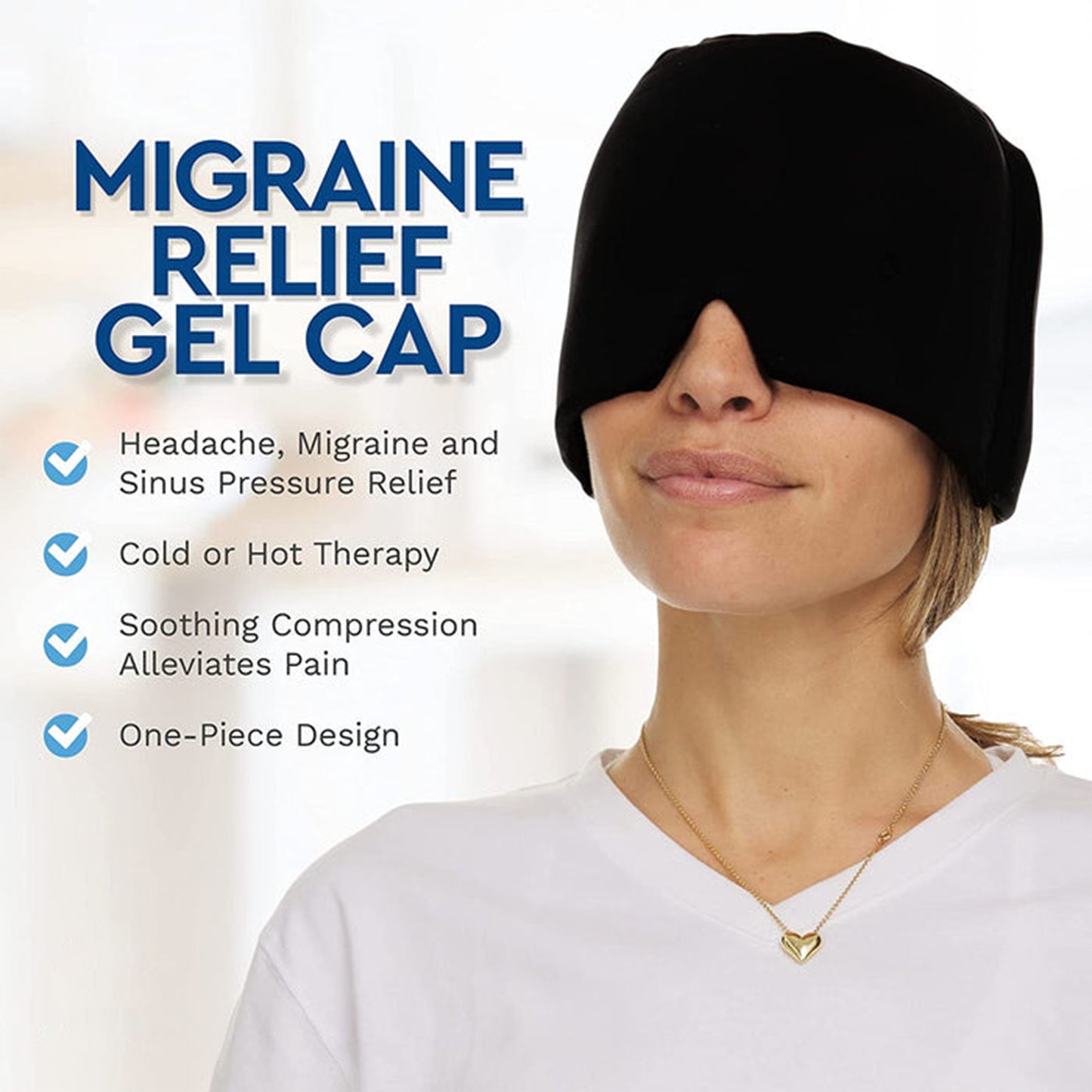 TheraGel - Hot & Cold Headache Relief Cap