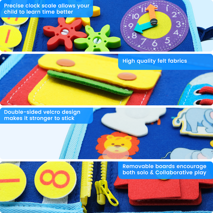 Toddler Busy Board - Sensory Toys